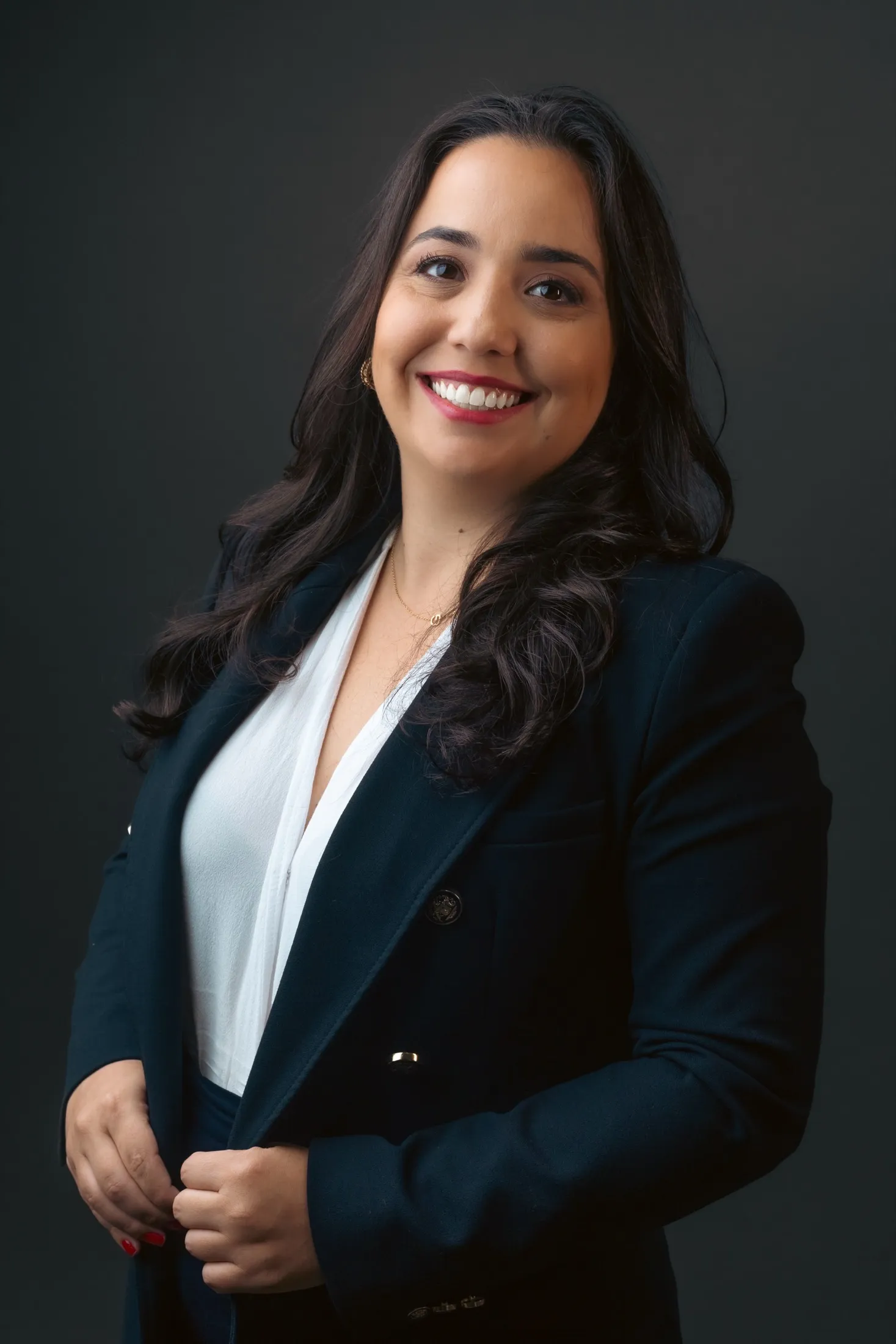 Gabriela Caminha, advogada, retrato em estúdio
